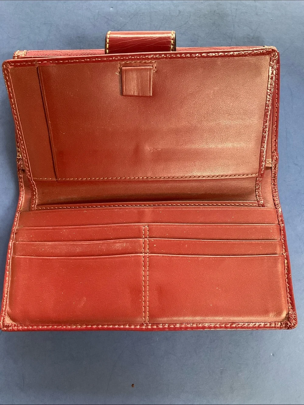 Vintage Y2k Coach turnlock wallet GUC